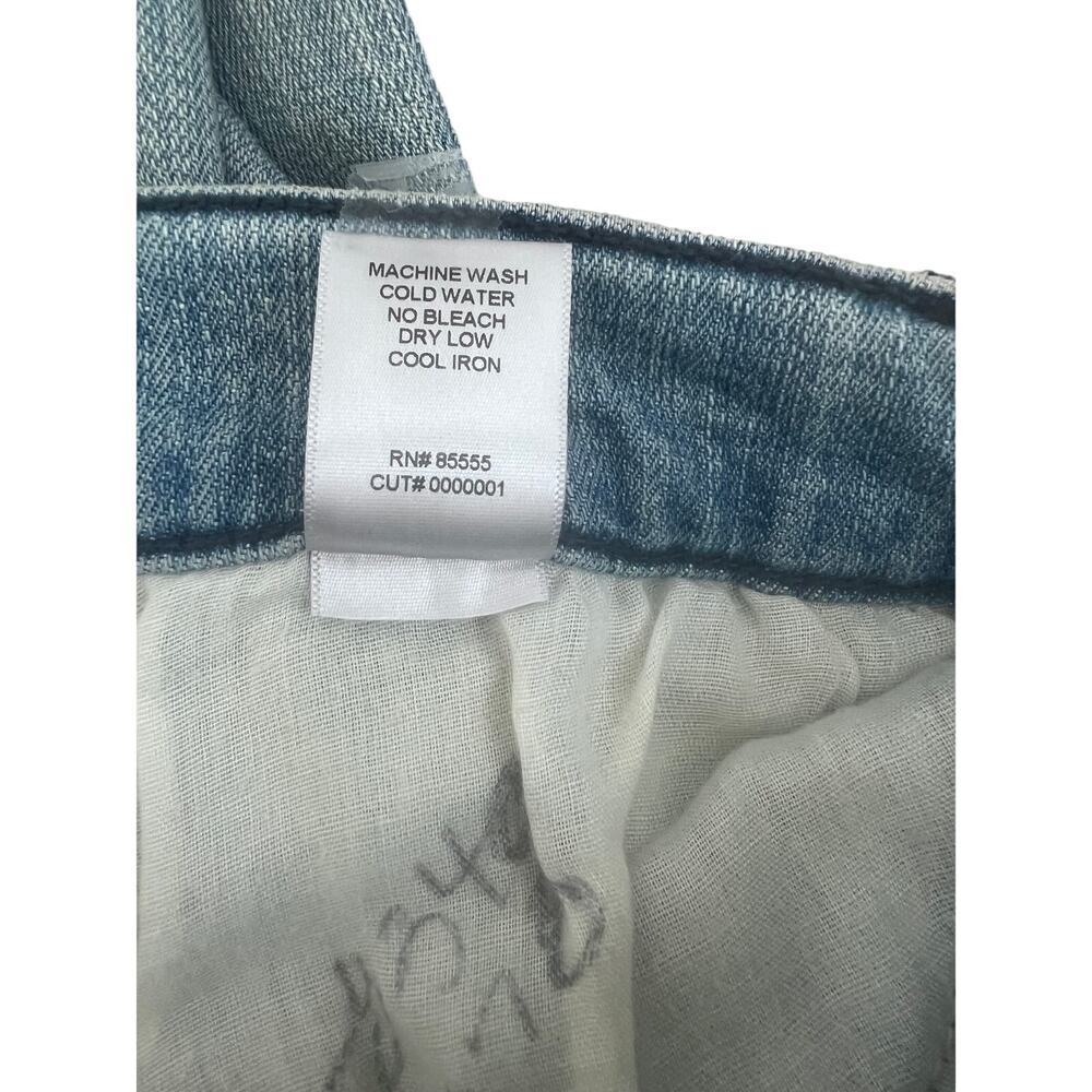 Pistola Women's Distressed Flare Jeans Size 27 Light Wash Denim - Picture 4 of 8